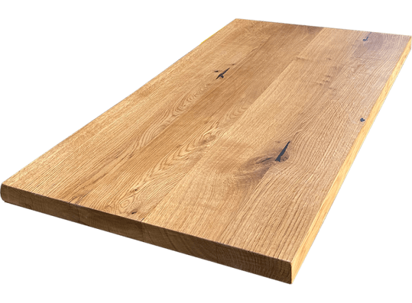 Massivholzplatte aus Eiche (siehe Angebot)