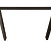 Tischbeine-Schwarz-pulver